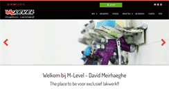 Desktop Screenshot of m-level.be